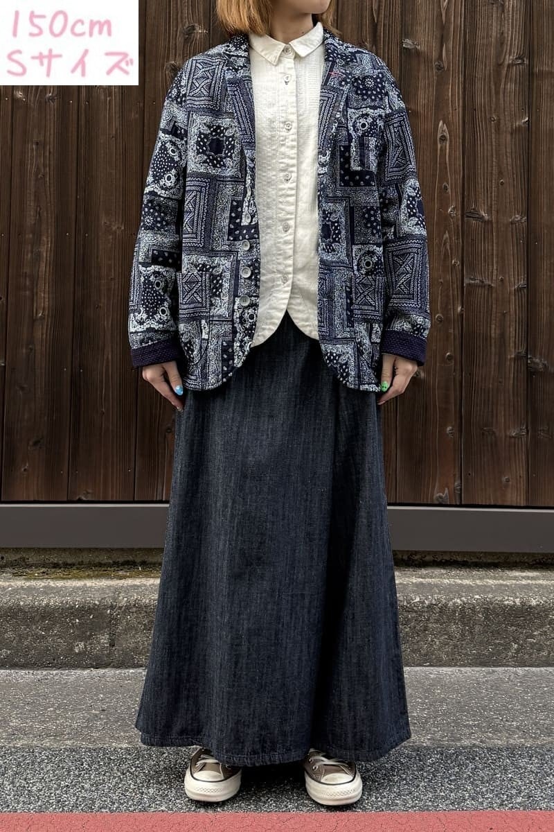 【BlueTrick】ゆるテーラージャケット バンダナ(ユニセックス)