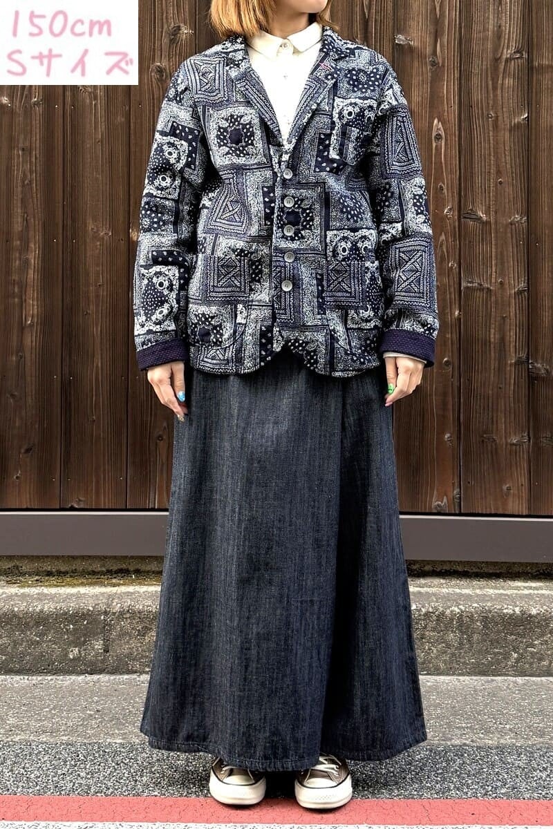 【BlueTrick】ゆるテーラージャケット バンダナ(ユニセックス)