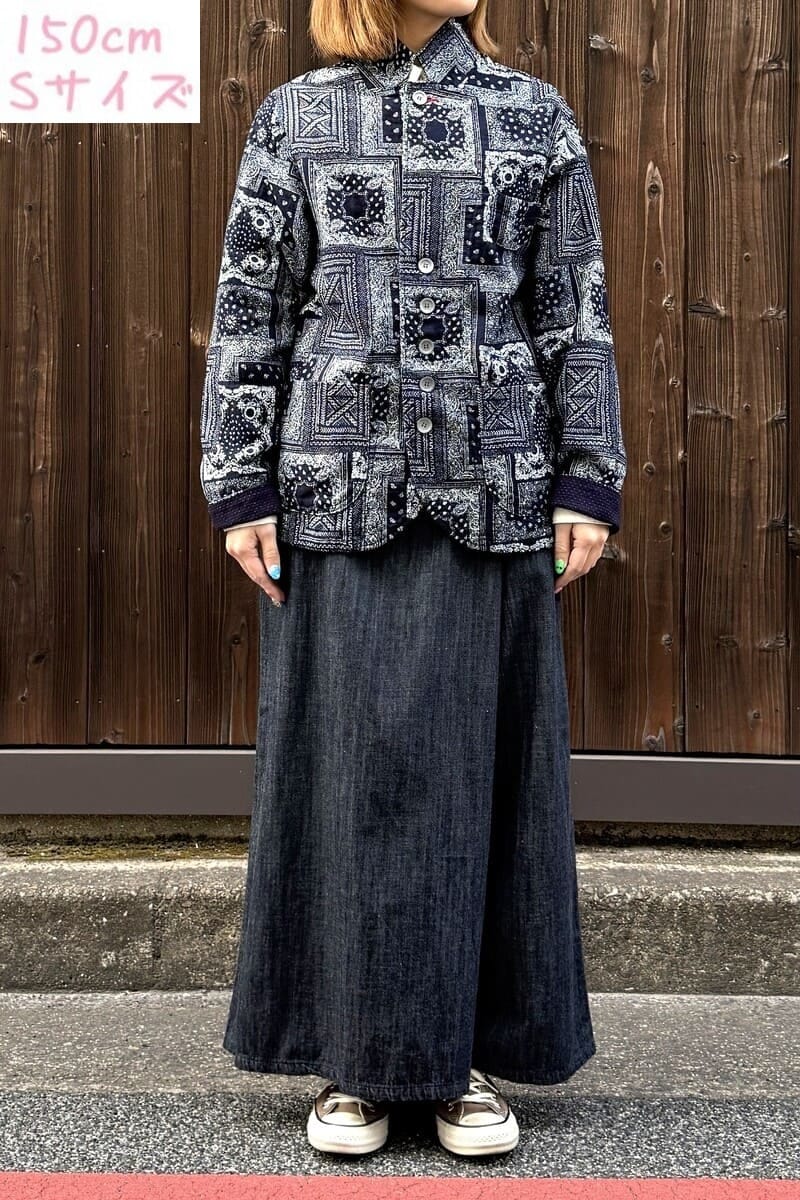 【BlueTrick】ゆるテーラージャケット バンダナ(ユニセックス)