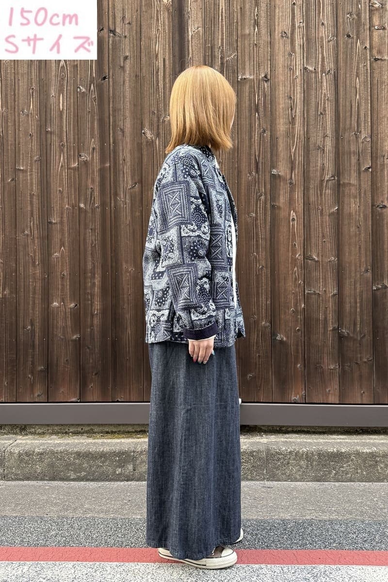 【BlueTrick】ゆるテーラージャケット バンダナ(ユニセックス)