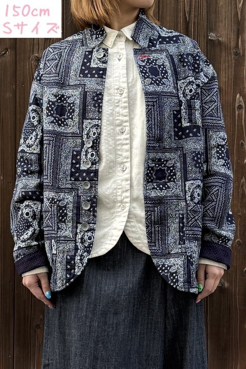 【BlueTrick】ゆるテーラージャケット バンダナ(ユニセックス)