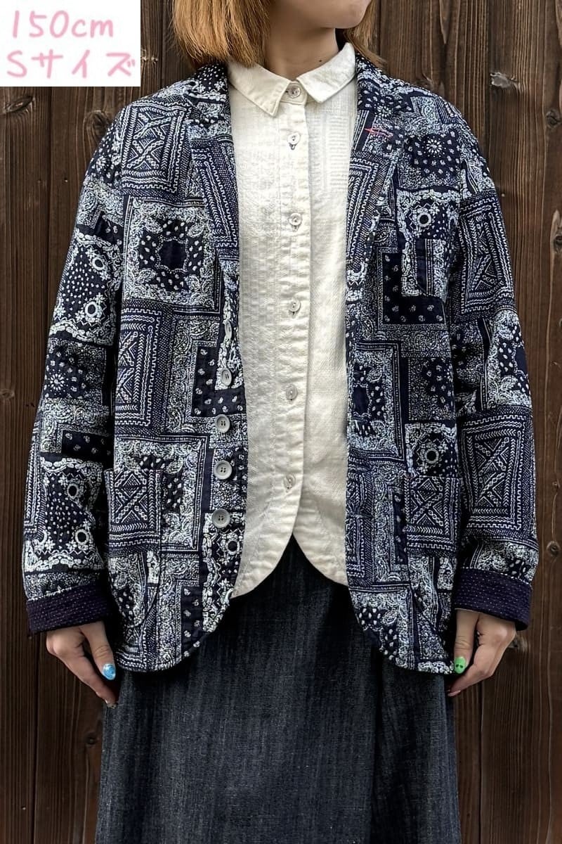 【BlueTrick】ゆるテーラージャケット バンダナ(ユニセックス)