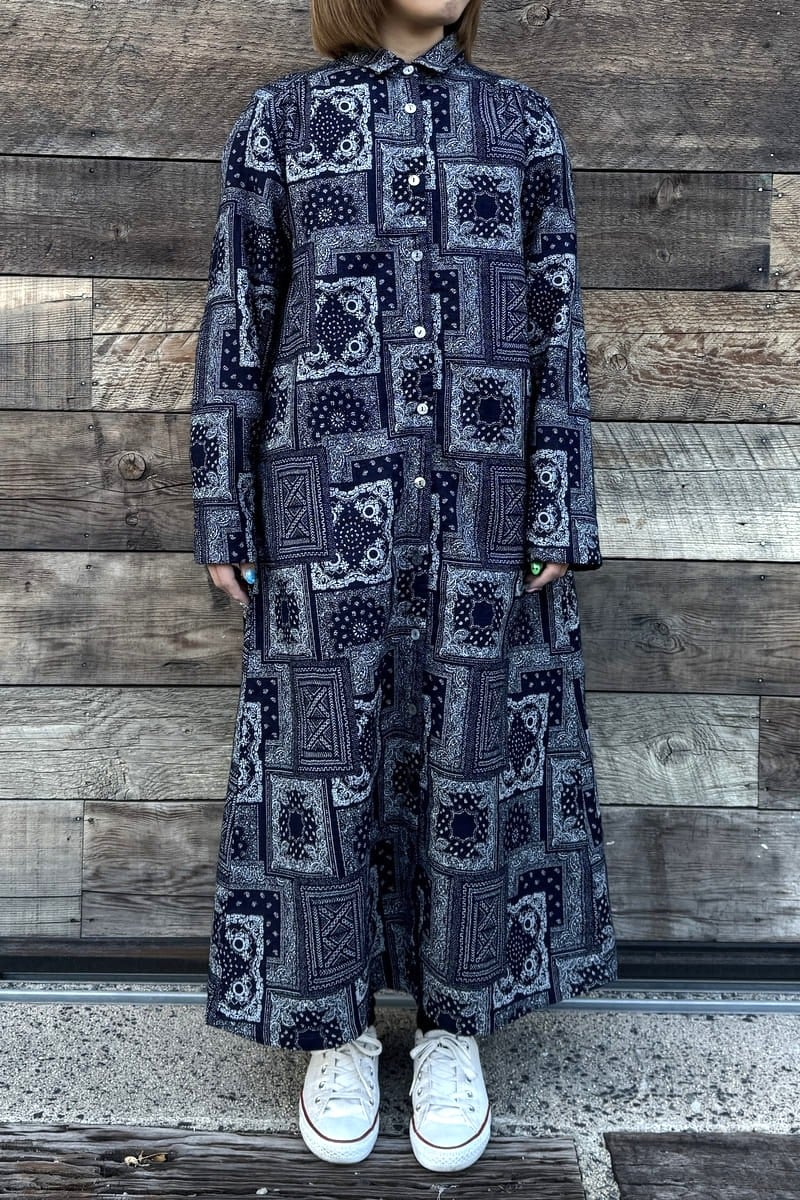 【BlueTrick】羽織れるワンピース バンダナ(レディース)