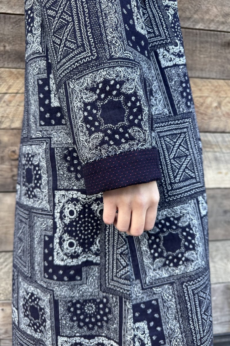 【BlueTrick】羽織れるワンピース バンダナ(レディース)