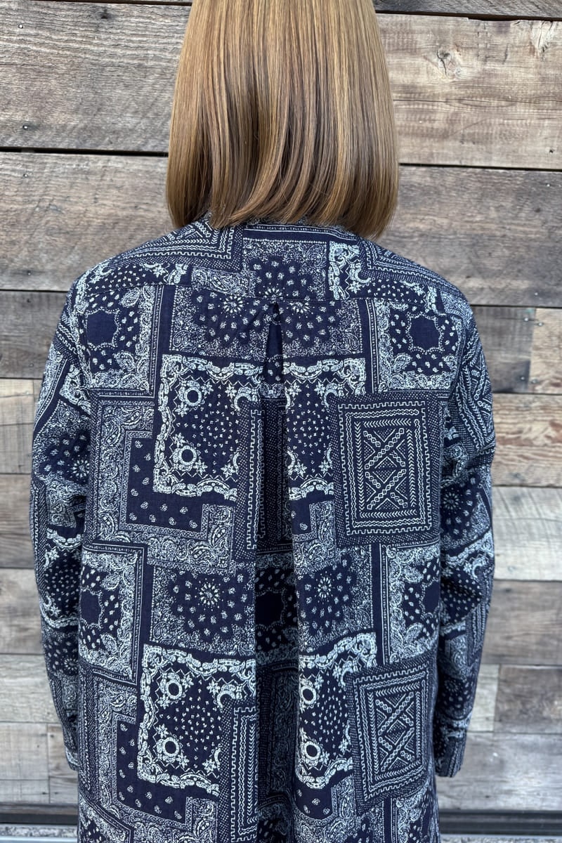 【BlueTrick】羽織れるワンピース バンダナ(レディース)