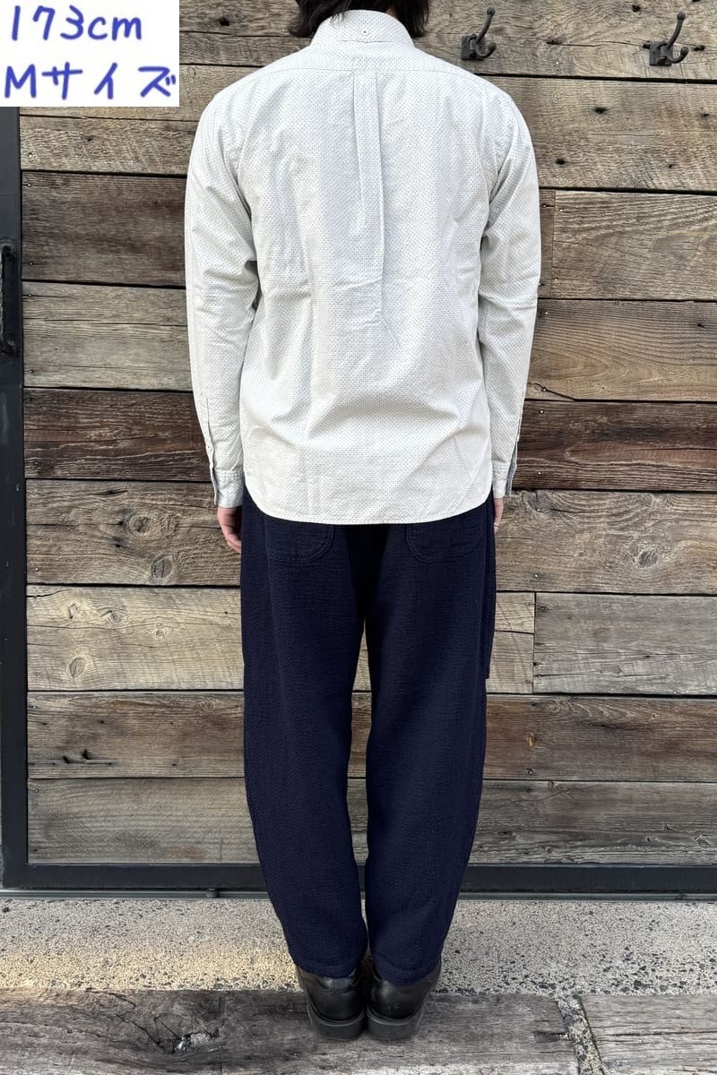 【BlueTrick】 10oz刺子バルーンパンツ(ユニセックス)