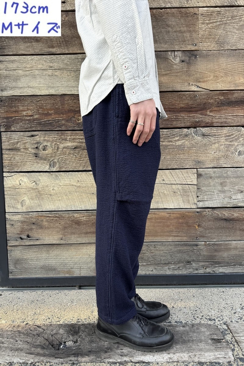 【BlueTrick】 10oz刺子バルーンパンツ(ユニセックス)