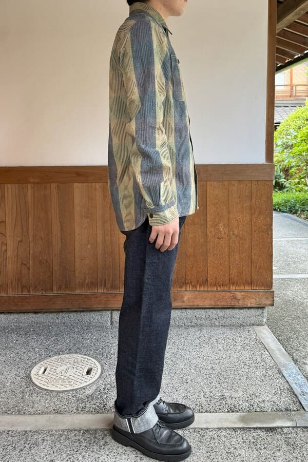 【BlueTrick】ダイヤワークシャツ(メンズ)