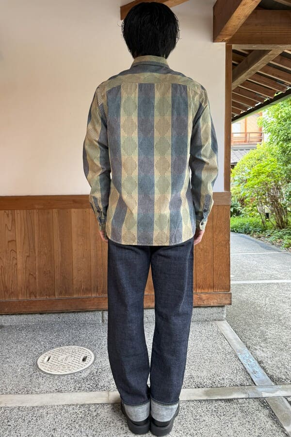 【BlueTrick】ダイヤワークシャツ(メンズ)