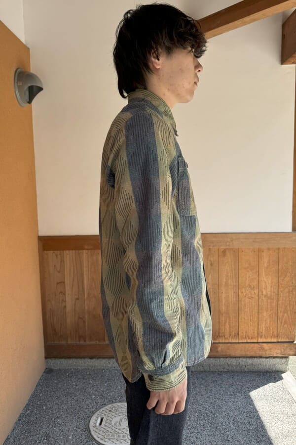 【BlueTrick】ダイヤワークシャツ(メンズ)