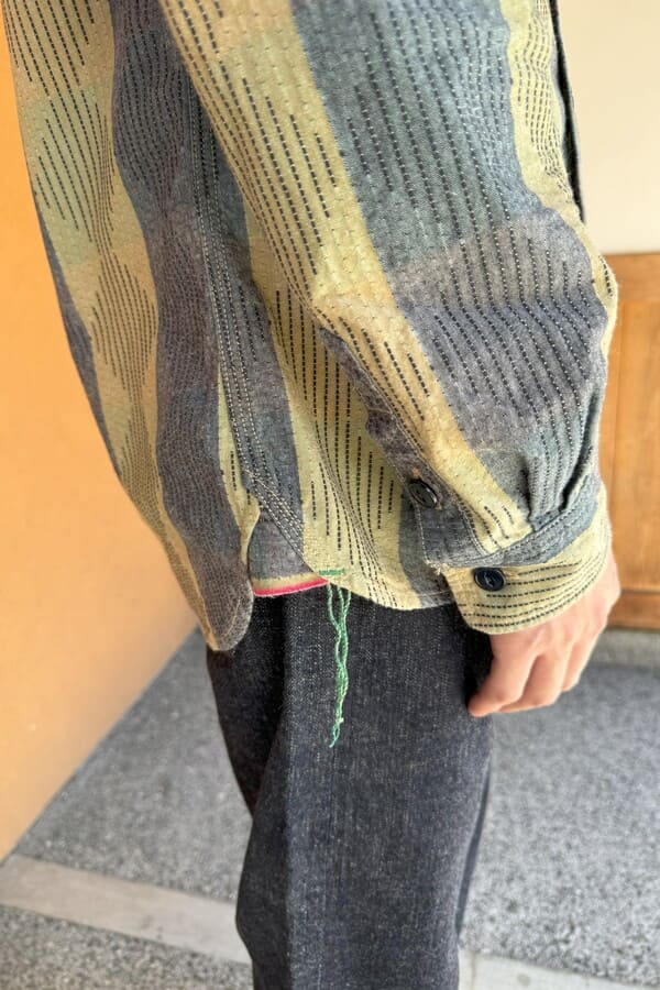 【BlueTrick】ダイヤワークシャツ(メンズ)