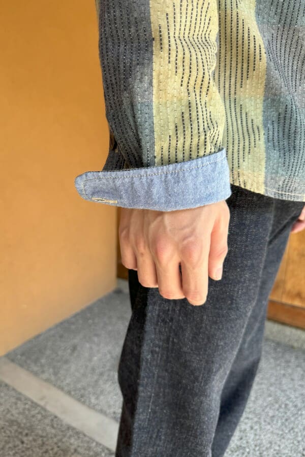 【BlueTrick】ダイヤワークシャツ(メンズ)