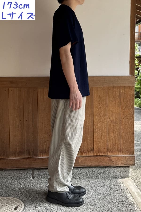 【BlueTrick】インディゴニットPK付き 半袖Tシャツ(ユニセックス)