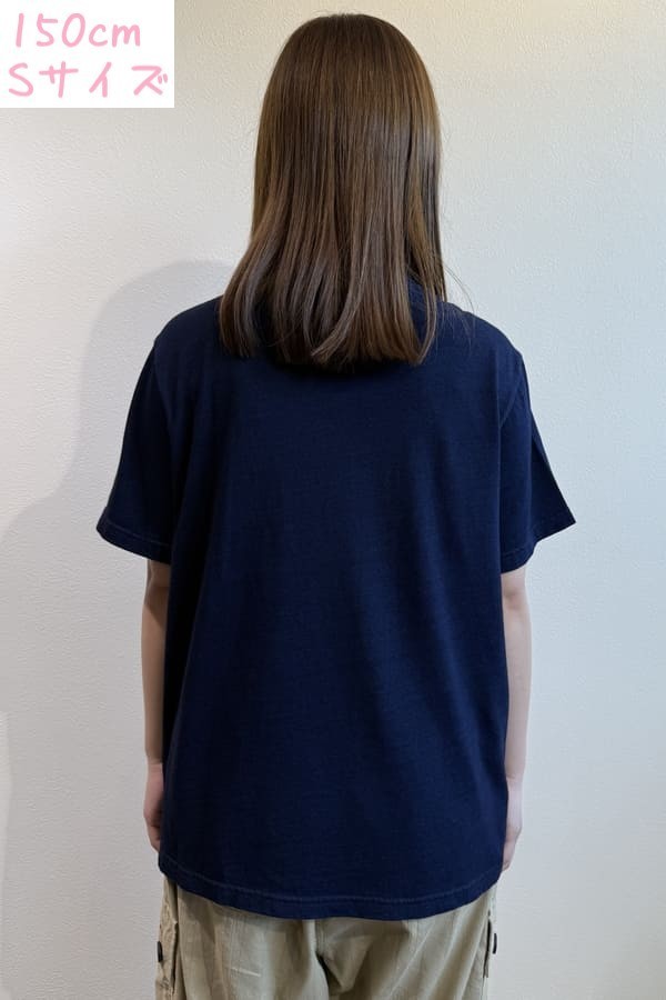 【BlueTrick】インディゴニットPK付き 半袖Tシャツ(ユニセックス)