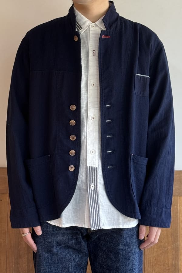 【BlueTrick】切替えゆるテーラージャケット (ユニセックス)