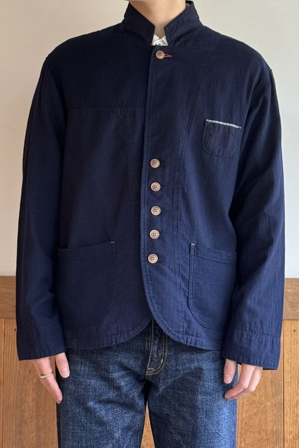 【BlueTrick】切替えゆるテーラージャケット (ユニセックス)