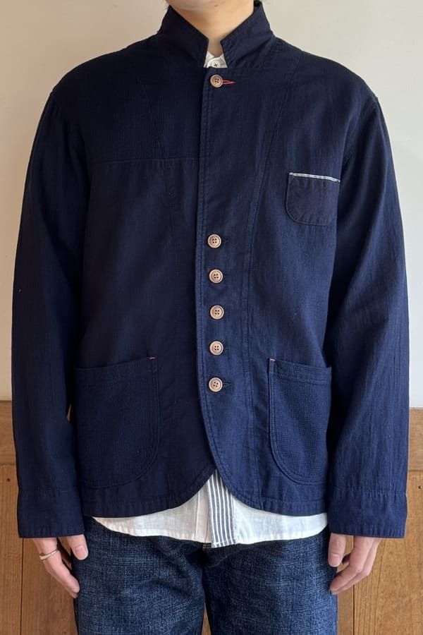 【BlueTrick】切替えゆるテーラージャケット (ユニセックス)