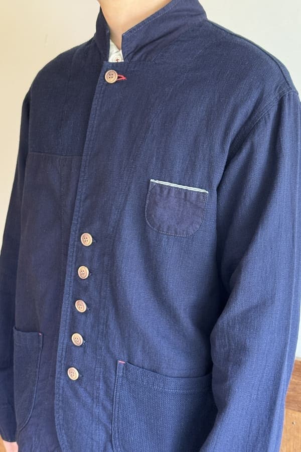 【BlueTrick】切替えゆるテーラージャケット (ユニセックス)