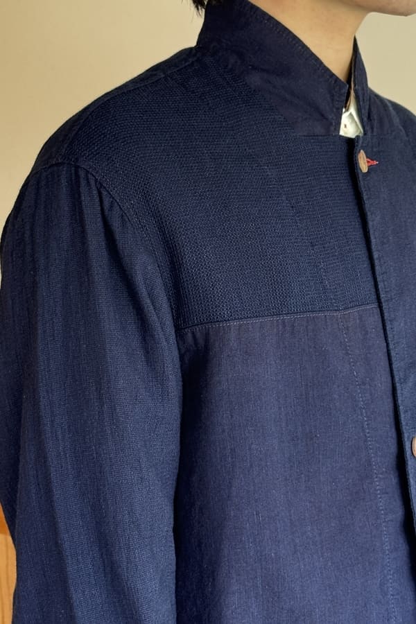 【BlueTrick】切替えゆるテーラージャケット (ユニセックス)