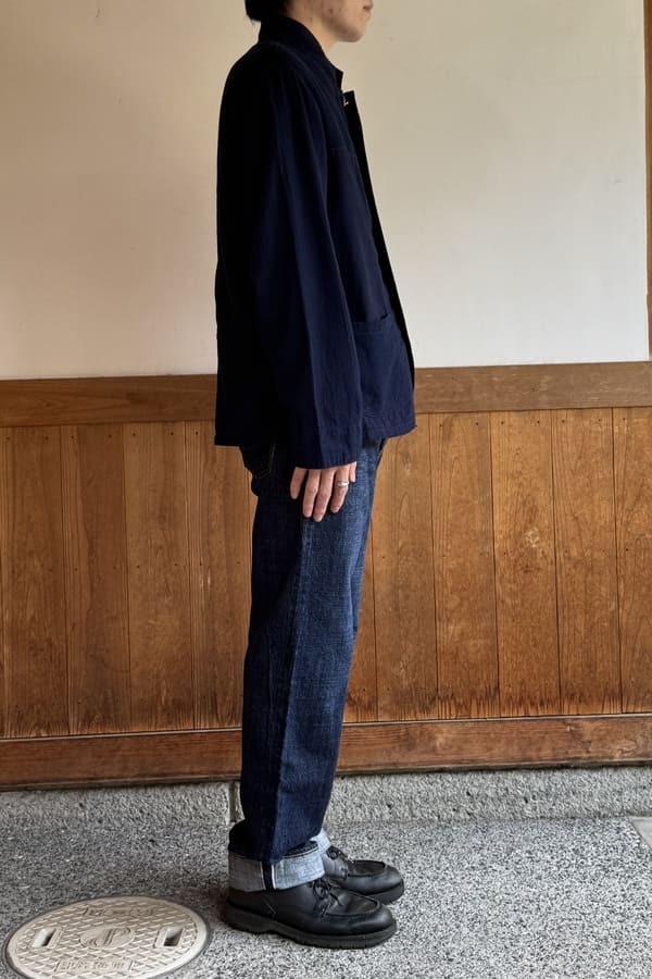 【BlueTrick】切替えゆるテーラージャケット (ユニセックス)