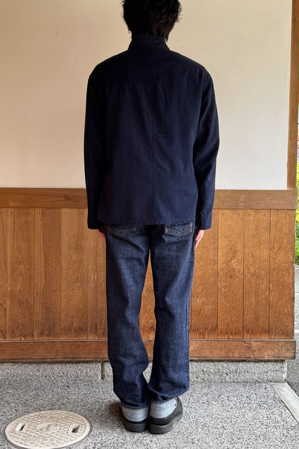 【BlueTrick】切替えゆるテーラージャケット (ユニセックス)