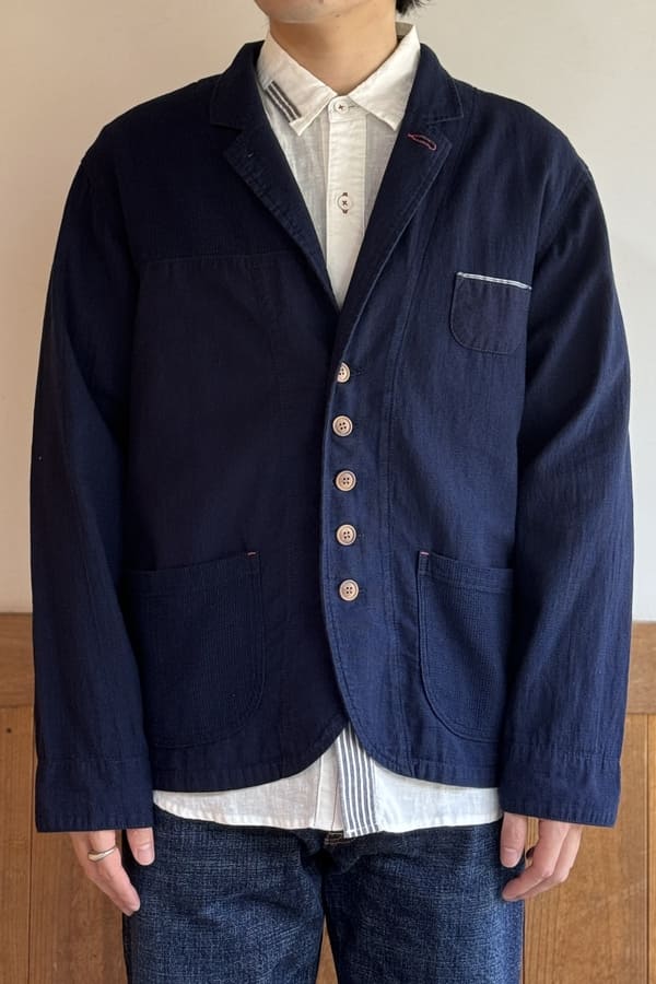 【BlueTrick】切替えゆるテーラージャケット (ユニセックス)