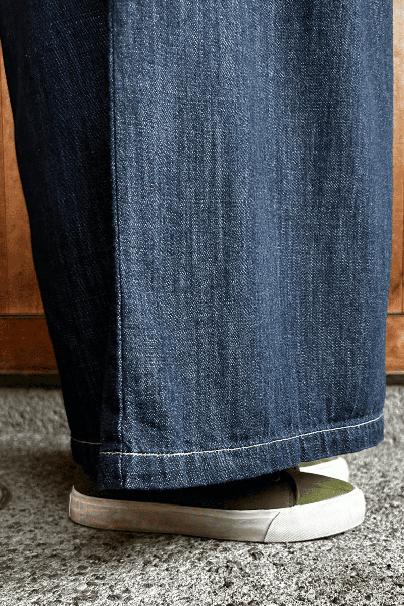 【BlueTrick】サロペットワイドパンツ デニム(レディース)
