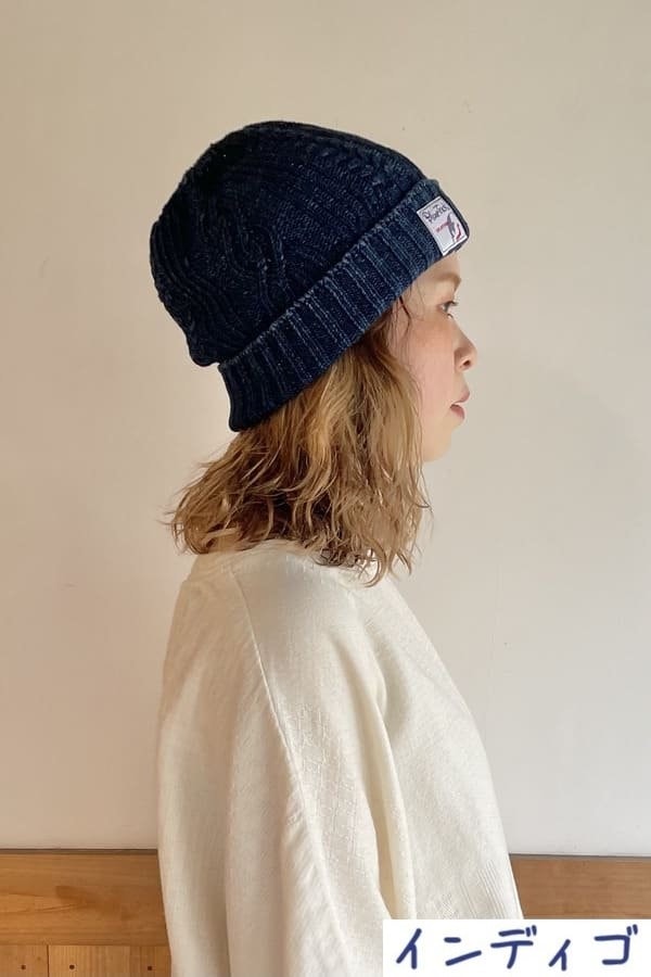 BlueTrick】インディゴ ニット帽 （ユニセックス） | 小物 | BlueTrick