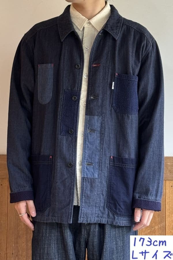 【BlueTrick】 PKパッチカバーオール(メンズ)