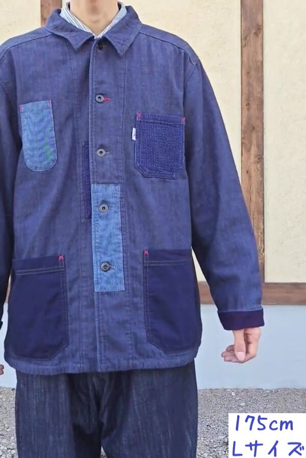 【BlueTrick】 PKパッチカバーオール(メンズ)