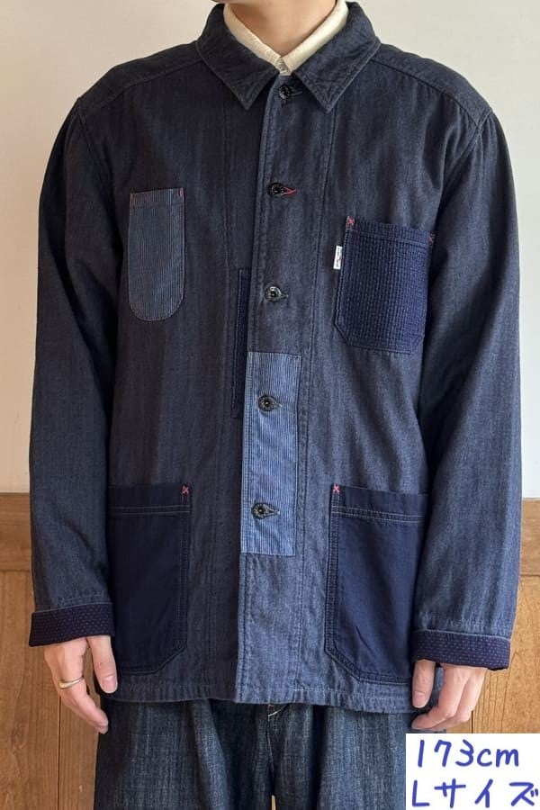 【BlueTrick】 PKパッチカバーオール(メンズ)