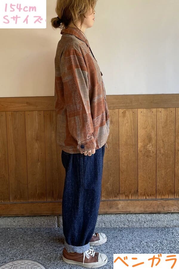 BLUE TRICK　ブルートリック　裏ウール　ハーフコート　デニムジャケット ムラ糸デニムテーラードジャケット◇ブルートリック/レディース