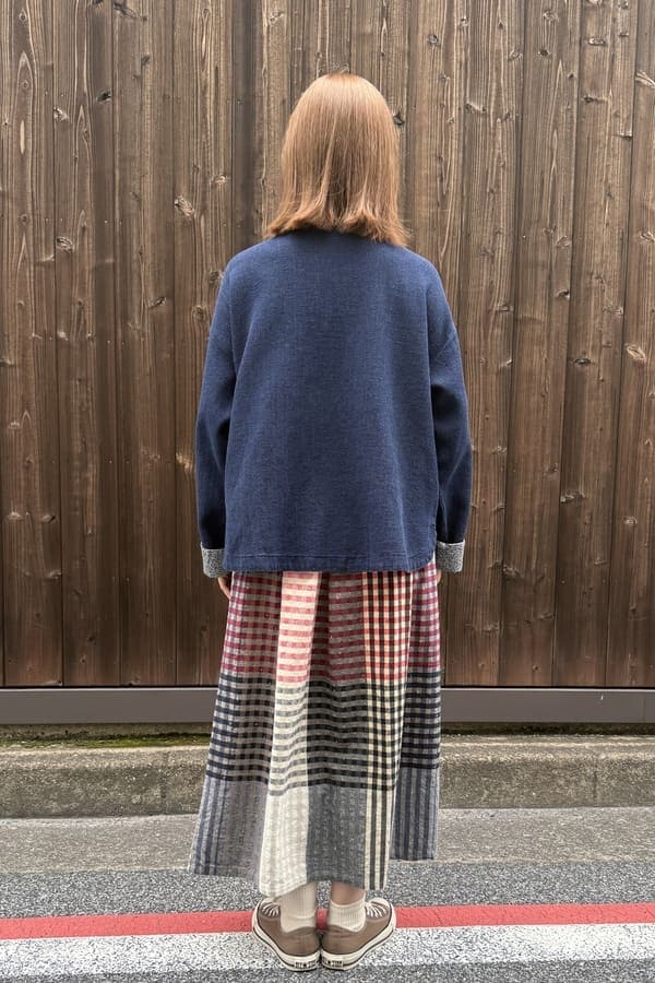 【BlueTrick】パネルチェック タックスカート