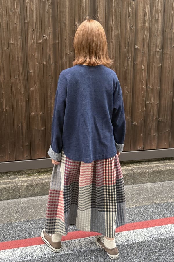 【BlueTrick】パネルチェック タックスカート