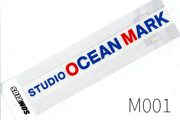 スタジオオーシャンマーク/SOM ステッカーカッティング ロゴ M001