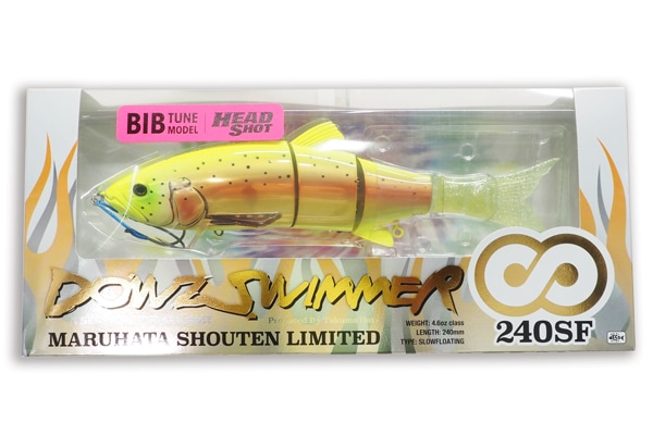 ★新品未使用★ダウスイ　ダウズスイマー 240 ビブチューン MARUHATA商店 × ジャッカル / ダウズスイマー∞240ビブチューン ヘッド