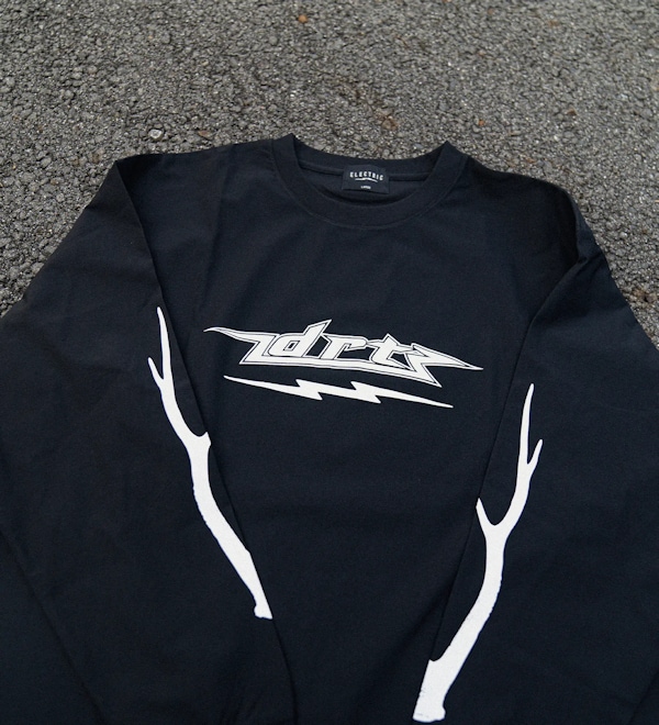 Lサイズ　DRT ELECTRIC TROPHY SHOT DRY L/S ELECTRIC × DRT TROPHY SHOT DRY L/S TEE | ルアー,DRT | 【BASS
