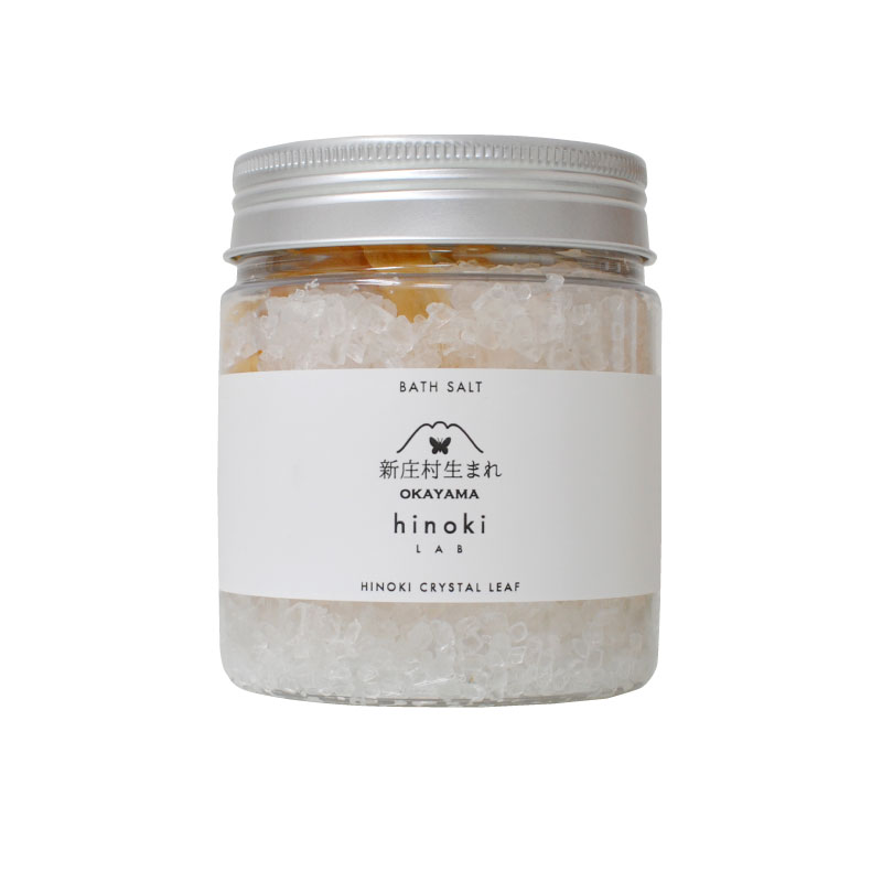 ヒノキラボ バスソルト クリスタルリーフ 300ｇ お風呂 ボディケア ひのきの森 By Bmd
