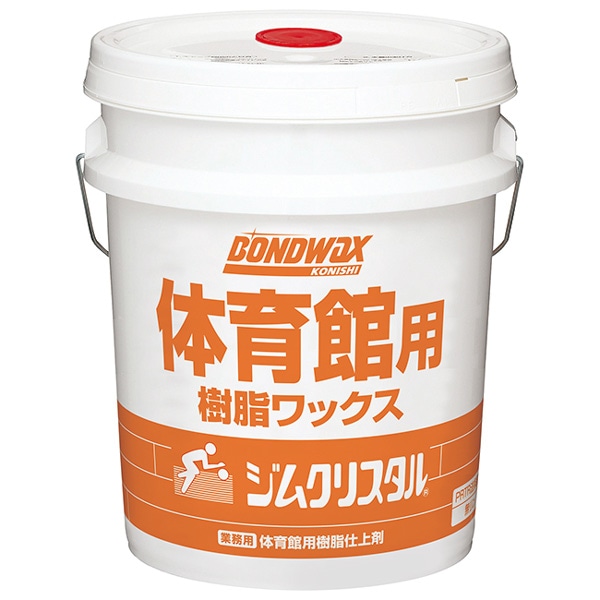 コニシ ジムクリスタル　20L　一般化学床用ワックス【教室・学校】【ノンスリップ】