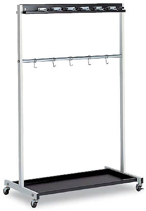 テラモト モップハンガーRC型（１２本掛）【クレジット・銀行振込・NP後払いのみ】【個人様宛の配送不可】