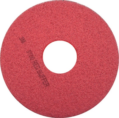 米国3M フロアパッド 赤（軽洗浄用）13インチ 330mm【12インチ