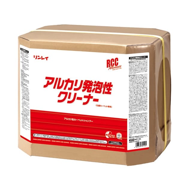 リンレイ RCCアルカリ発泡性クリーナー 18L【カーペット洗剤】
