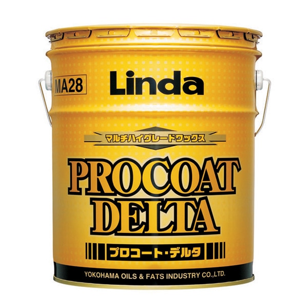 リンダ　プロコートデルタ　18L　一般化学床用ワックス【乾燥がゆっくりなワックス】