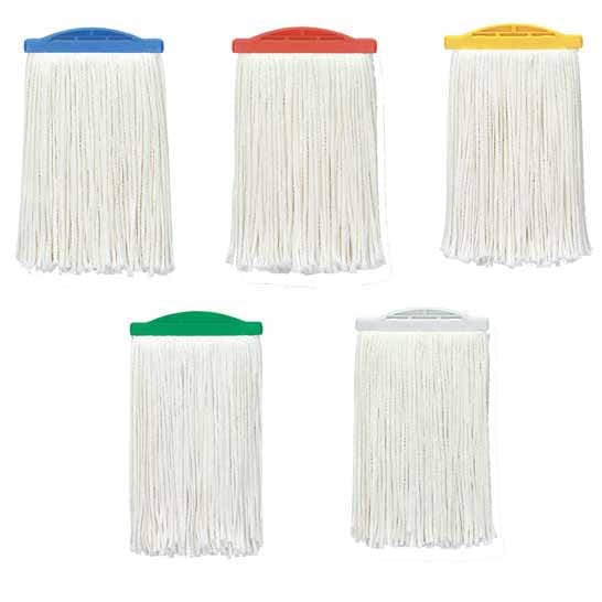 セイワ　水拭き用　ヨリクロモップ糸6寸　17cm巾　240g MSS-6200