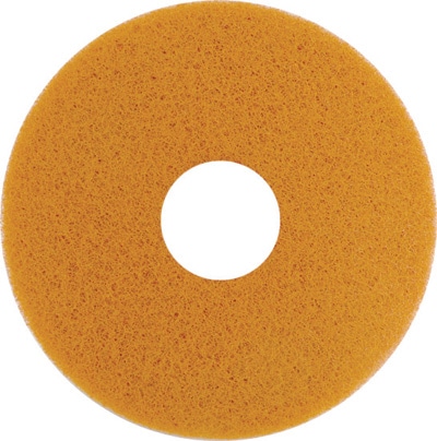 ペンギン　コンポジットゴールドパッド（床洗剤で軽剥離）13インチ　330mm【12インチポリッシャー適合】