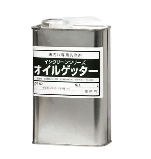 紺商　オイルゲッター　1L　石材用油汚れ除去剤 【機械系の油汚れに】
