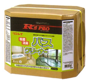 リンレイ　R'sPro バスクリーナー 18L　フロ・タイル洗剤【皮脂・ザラザラ汚れのお風呂清掃に】【アルカリ性】