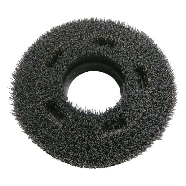 角田ブラシ　タイネックスAフロアケアブラシ　表面洗浄ブラシ緑　13インチ（12インチポリッシャー用）【研磨剤入りブラシ】