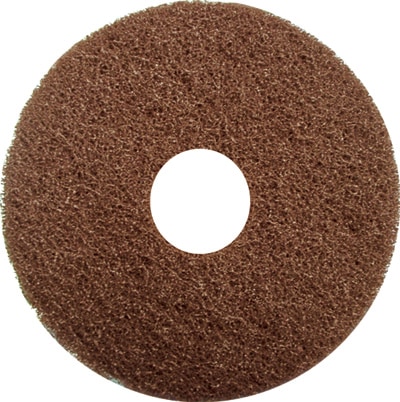 3M フロアパッド 茶（剥離・重洗浄用）9インチ(5枚入）230mm【8