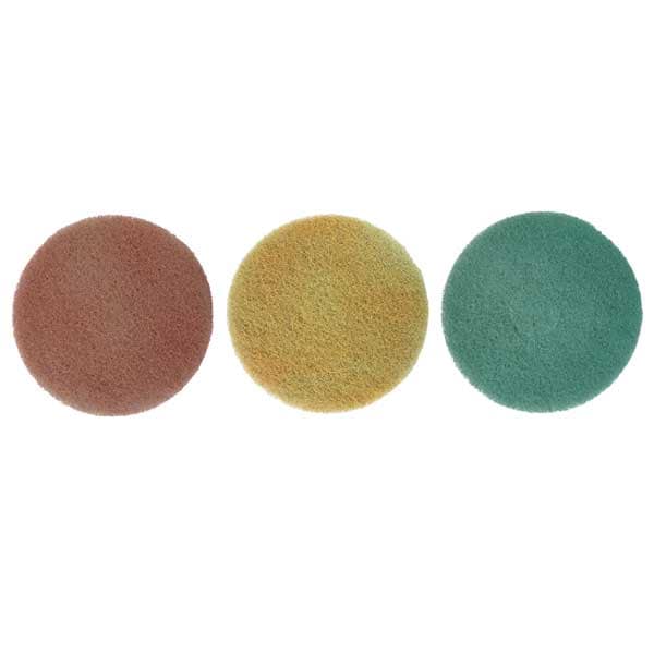 ツイスターダイヤモンドパッド（石材床光沢復元用）15インチ　380mm【14インチポリッシャー適合】